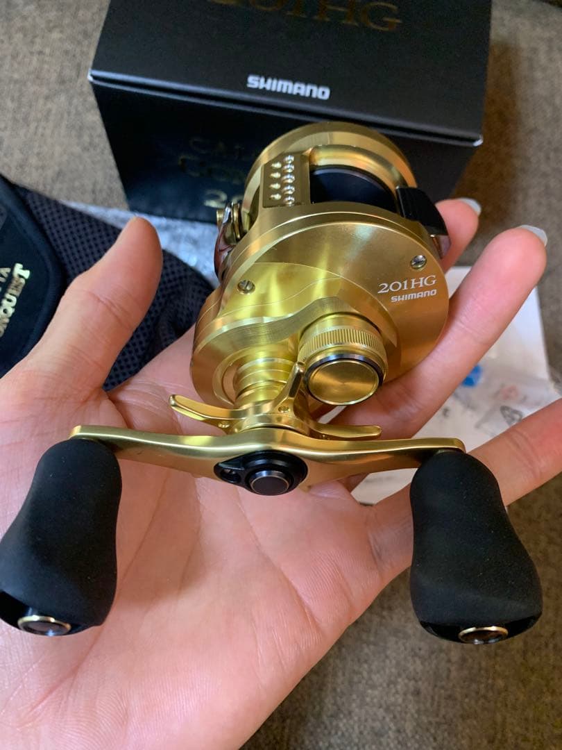 シマノ 21 カルカッタコンクエスト201hg