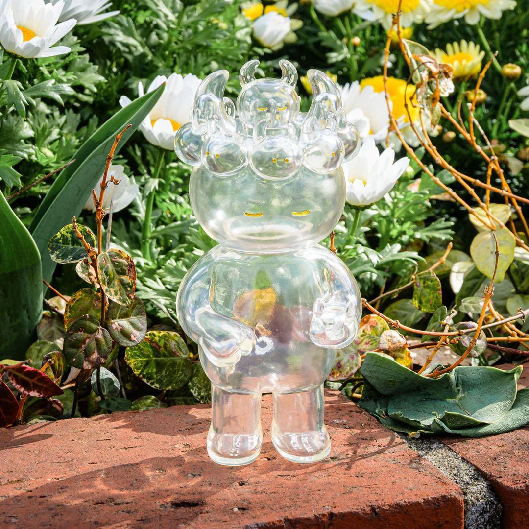 イムイムウアモウ　クリア　黒目/金目セット