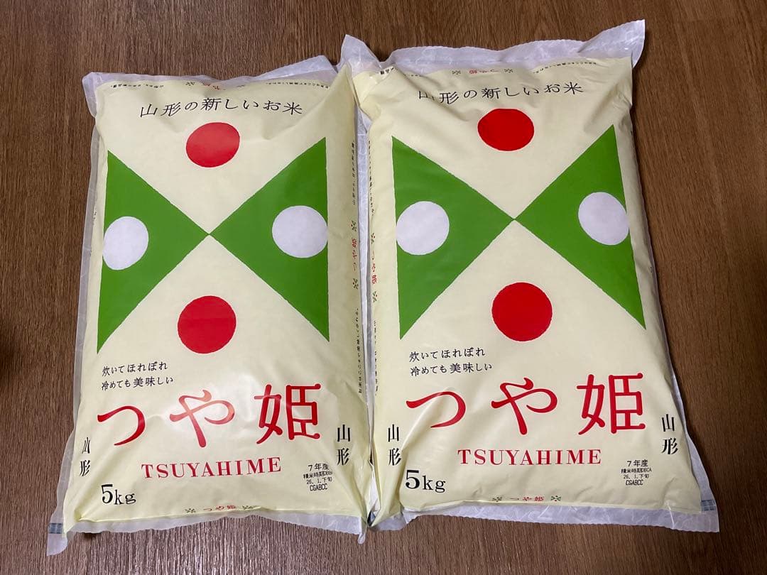 【令和7年産】　つや姫 精米 5kg×2 山形県産 令和7年度新米