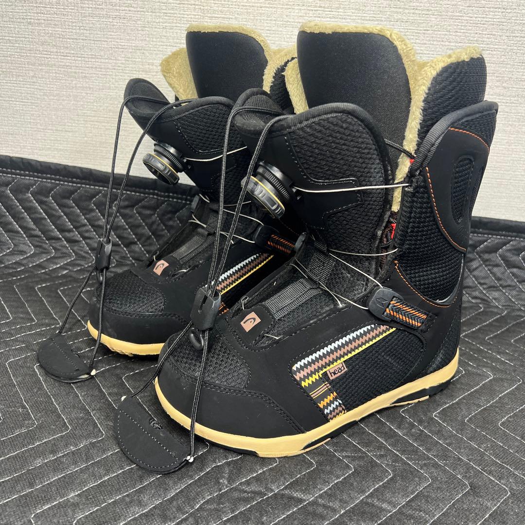 数回使用 23.5cm HEAD GARORE BOA スノボ ブーツ