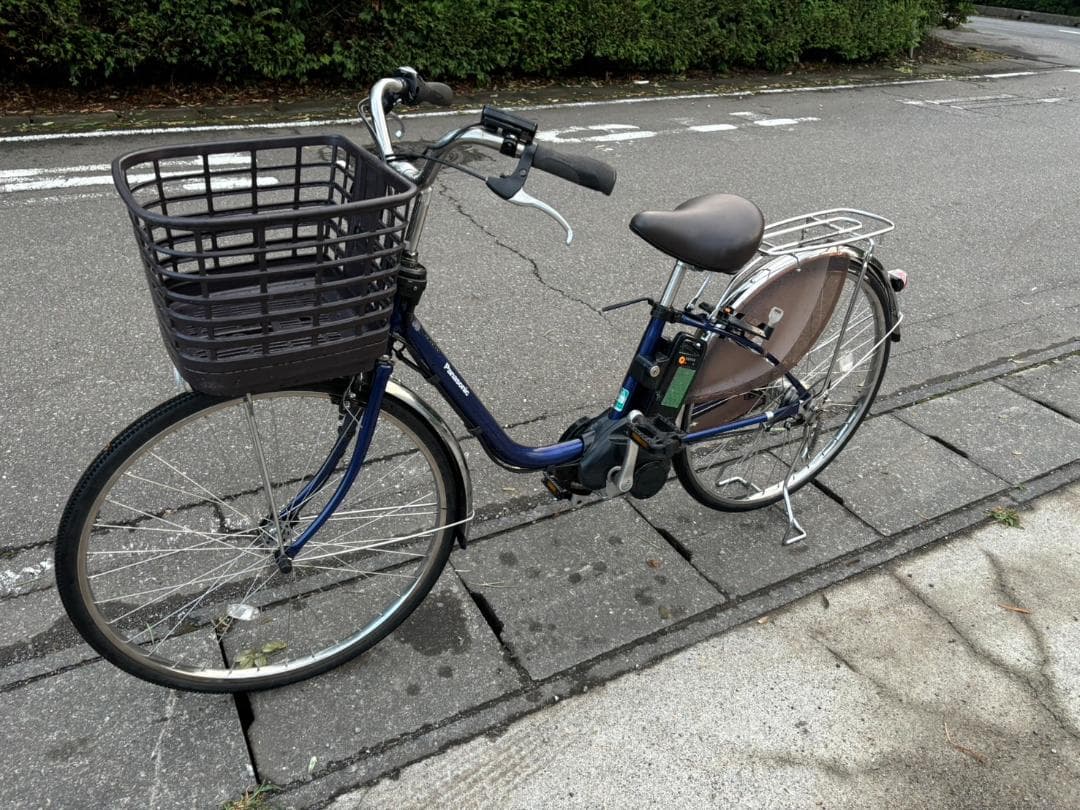 パナソニック ビビ・DX 26型 内装3段 16Ah ファインブルー　電動自転車