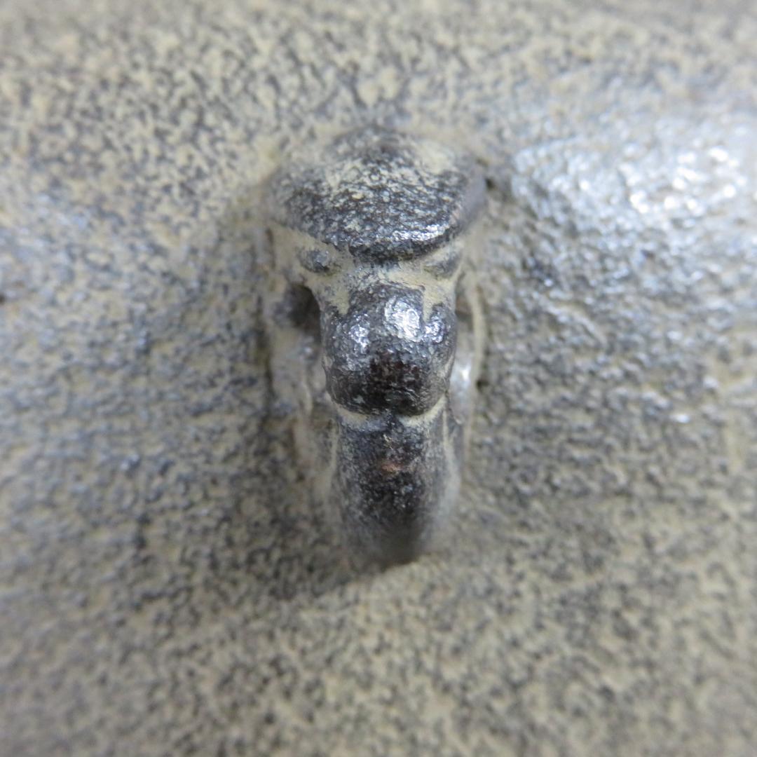 茶釜 利休好 阿弥陀堂釜 菊池政光 釜師 蓋良い音 茶器 茶道具