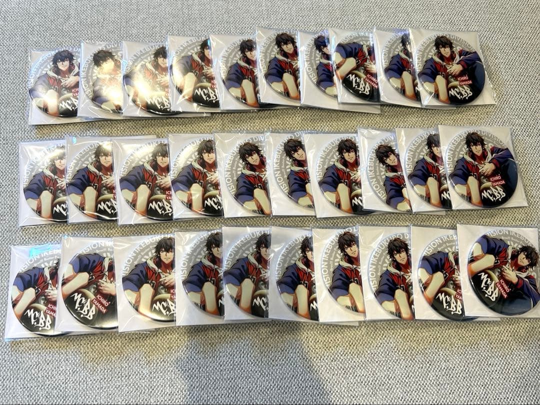 ヒプマイ 30点　3DCG LIVE HYPED UP 01 缶バッジ　一郎