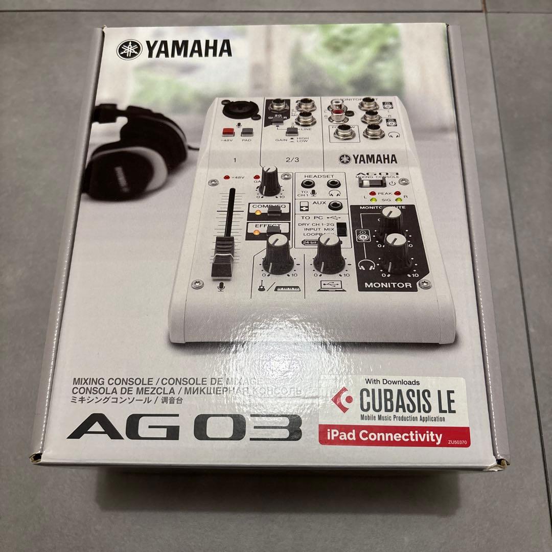 YAMAHA AG03 ミキサー オーディオインターフェース