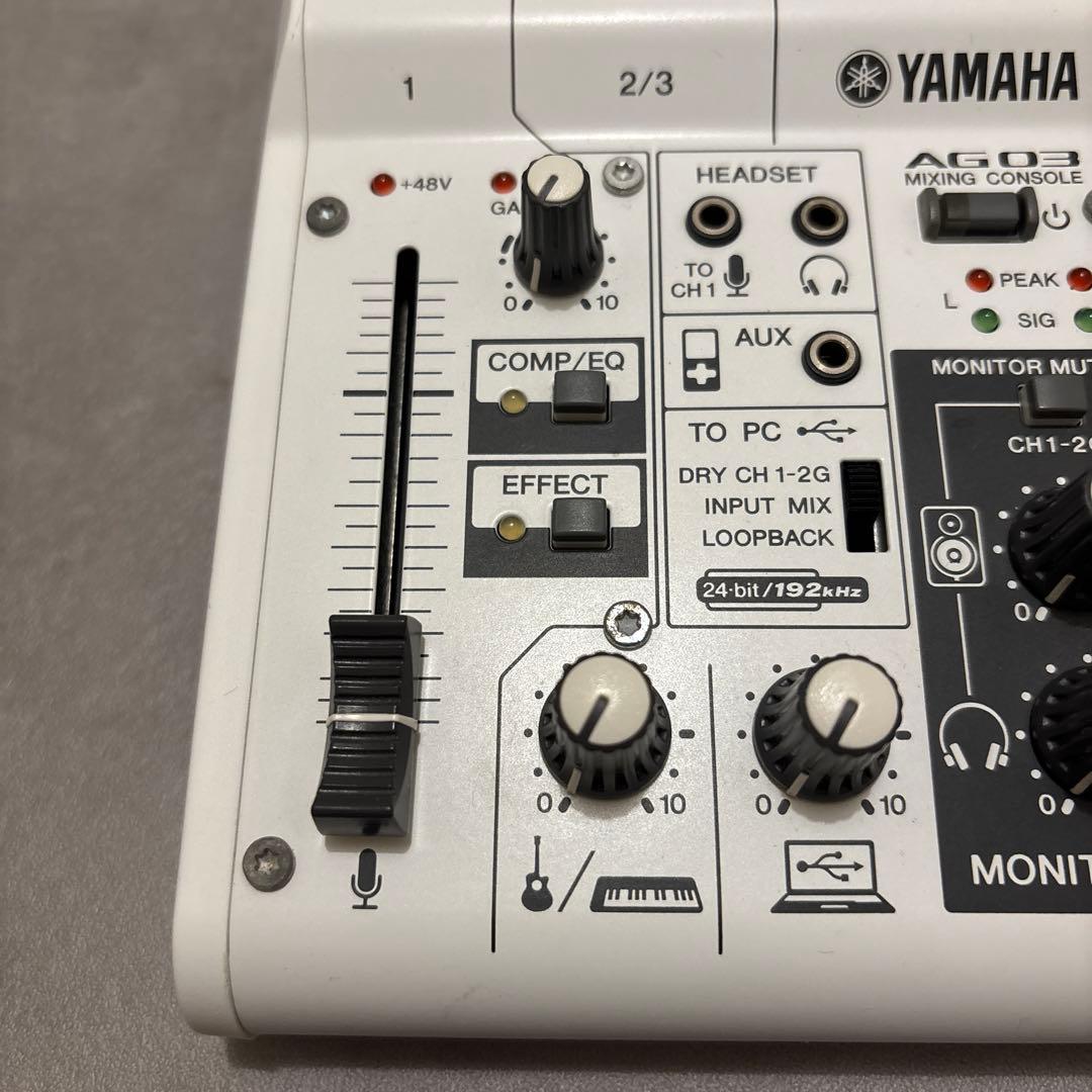 YAMAHA AG03 ミキサー オーディオインターフェース
