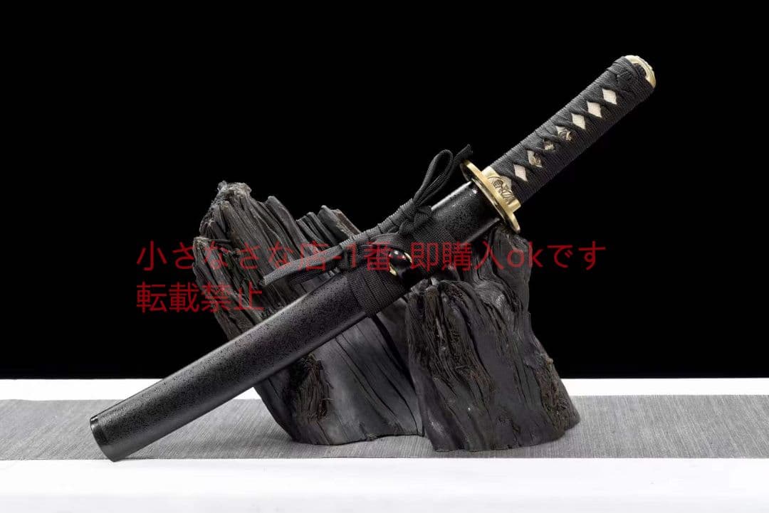12寸T10焼刃三色研磨『海妖短刀』古兵器 武具 刀装具 日本刀 模造刀 居合刀