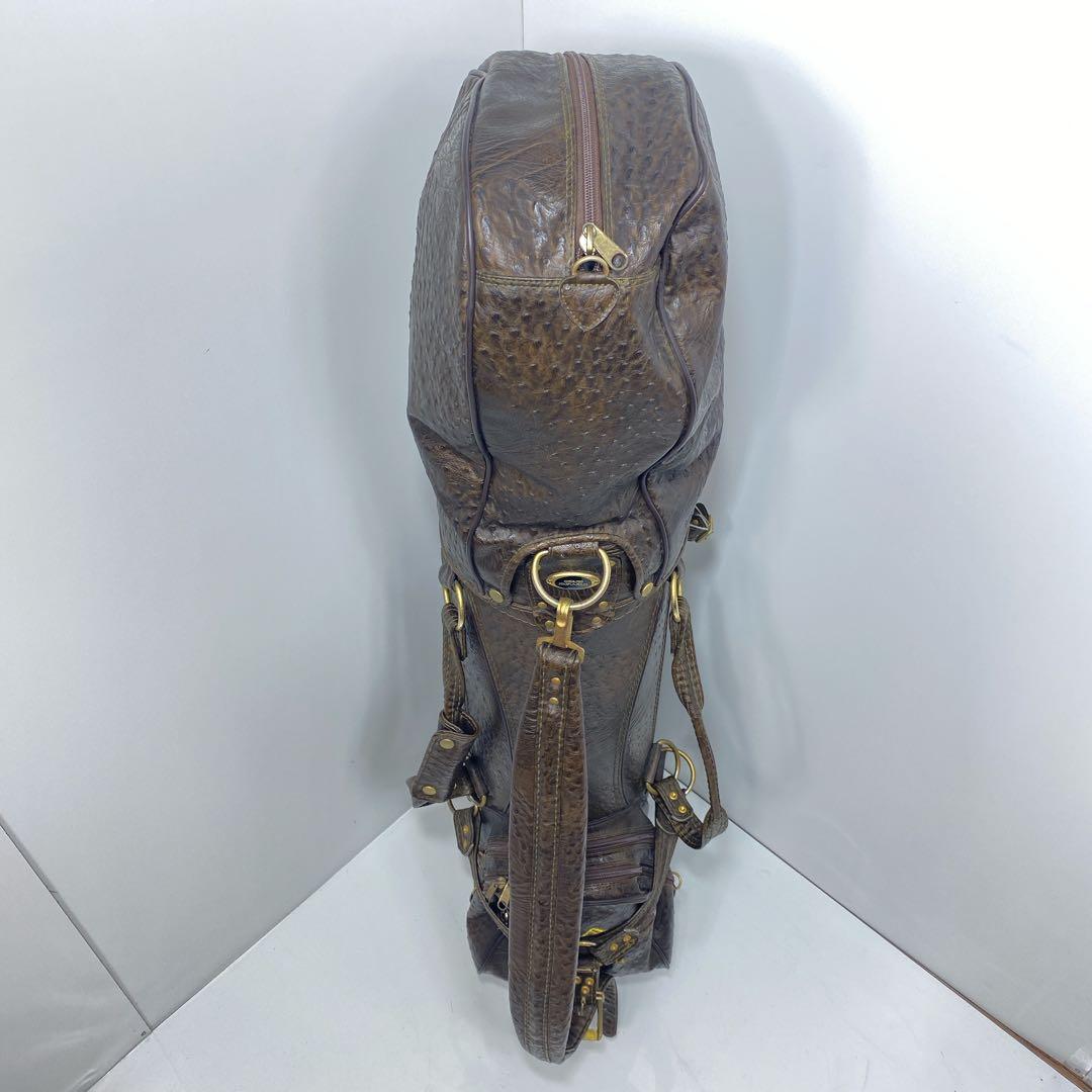 値下げ　ミズノ　グランドモナーク　オーストリッチ　キャディ　バッグ