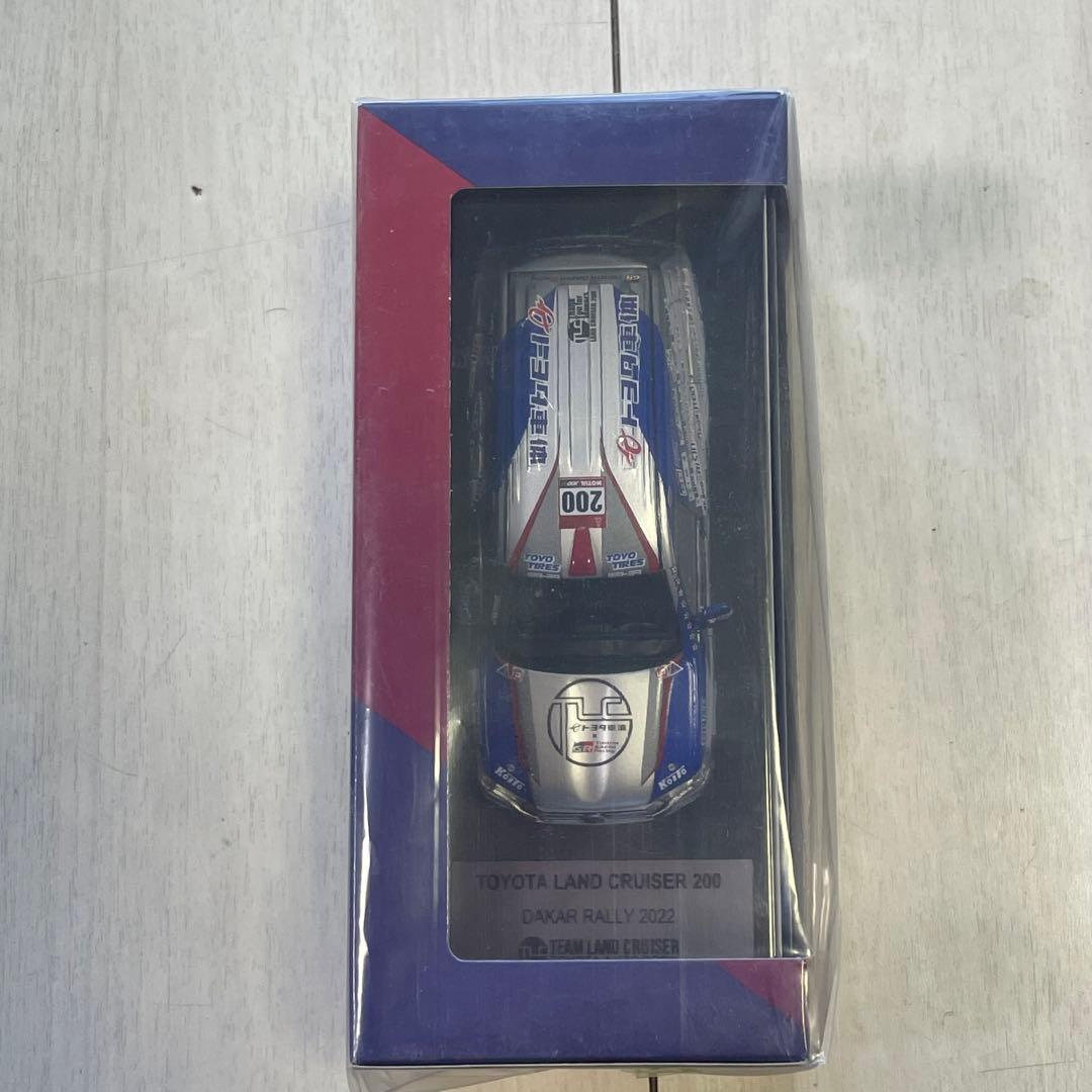 トヨタ ランドクルーザー 200 ダカールラリー 2022  ミニカー 1/43