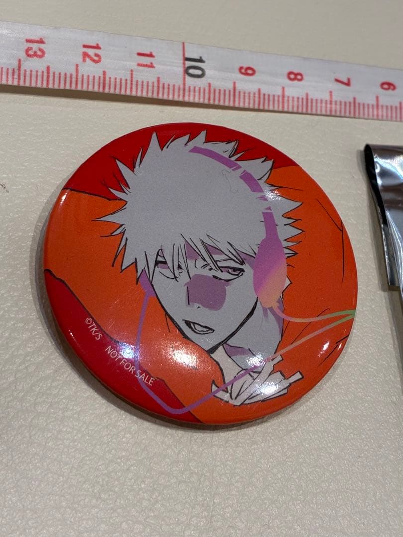 BLEACH BHDC DISCO ファン クラブ缶バッジ　黒崎一護　ブリーチ