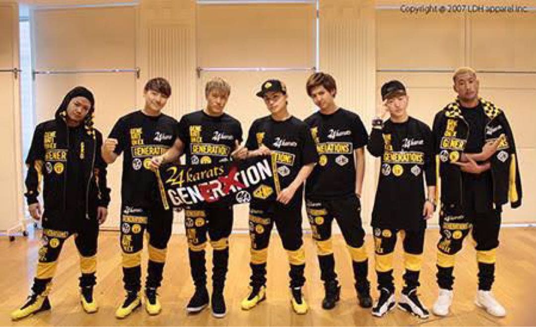 generations ex ライブジャージ