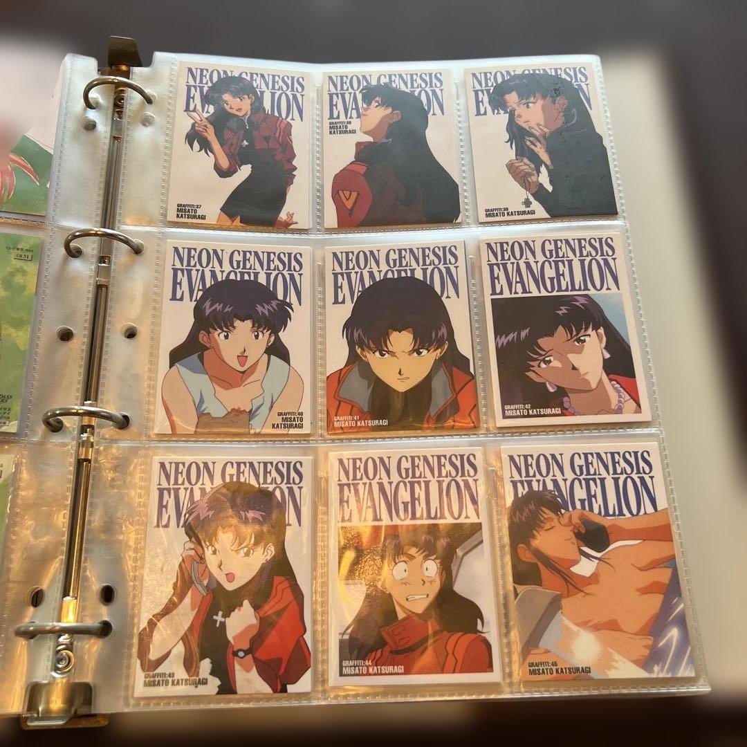 【コンプリート】新世紀エヴァンゲリオン カルダス マスターズ 公式バインダ