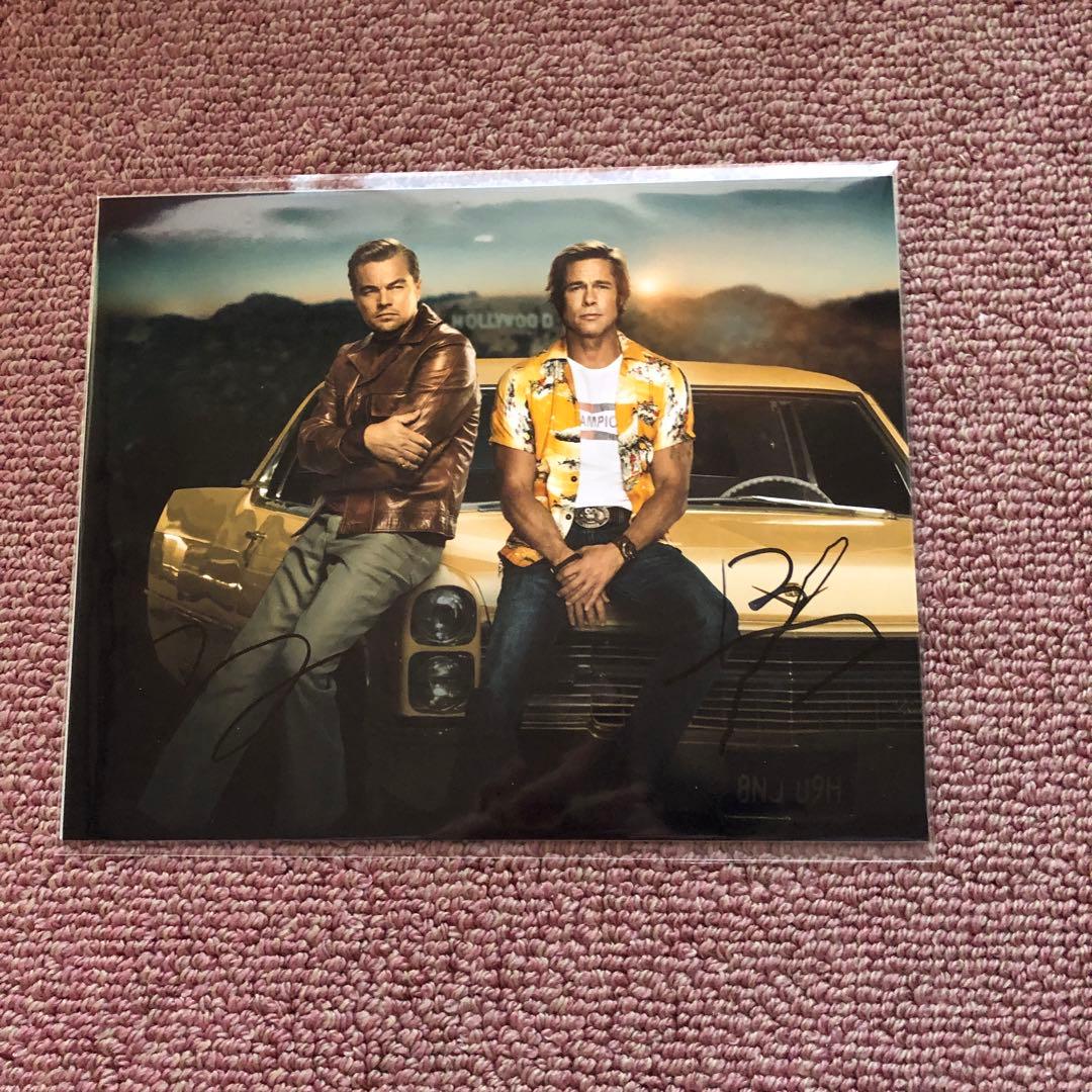 映画　“ワンス•アポン•ア•タイム•イン•ハリウッド” 俳優　サイン