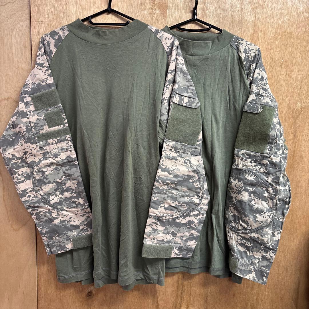 迷彩服・戦闘服 2枚セット　長袖オリーブドラブ　0203o192