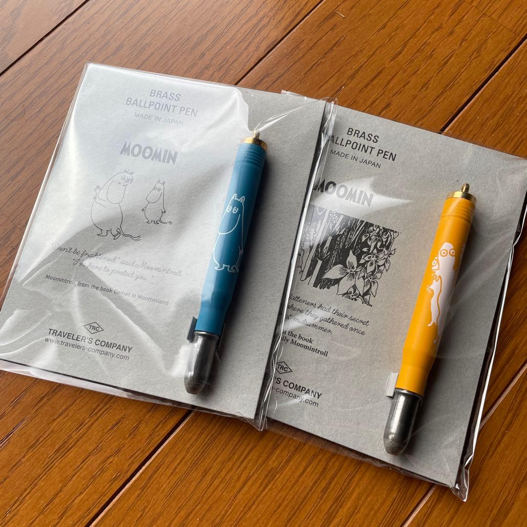 ムーミン トラベラーズノート サインペン ボールペン