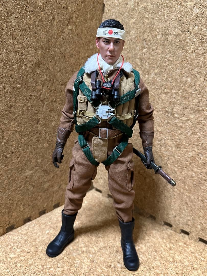 ミリタリーフィギュア　海軍パイロット　1/6 サイズ　ジャンク品