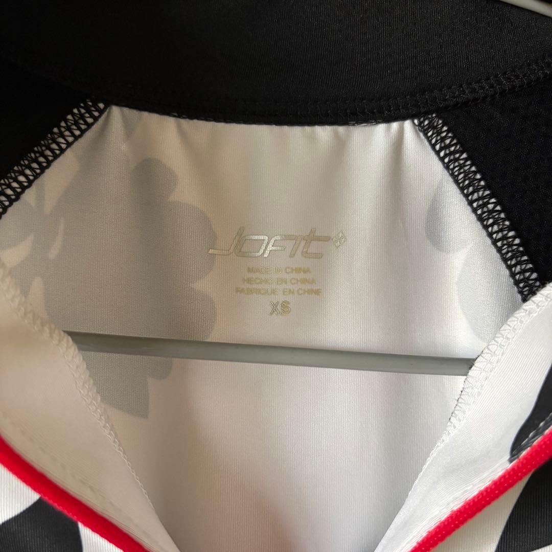 新品タグ付き JOFIT ジョーフィット ゴルフ シャツ 長袖 XS 花柄