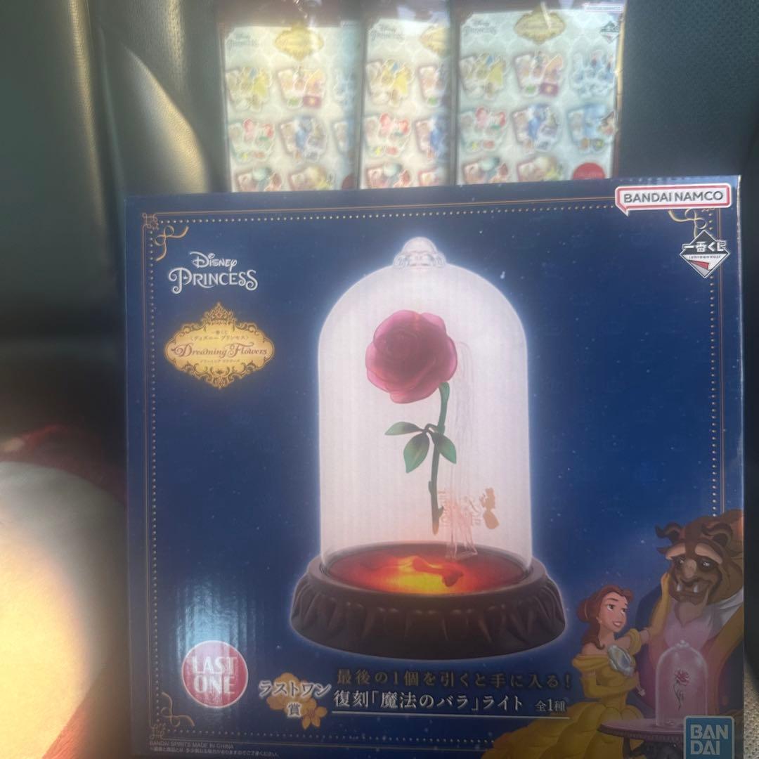 ディズニープリンセス 一番くじ 2024 ラストワン賞 バラ おまけ付き