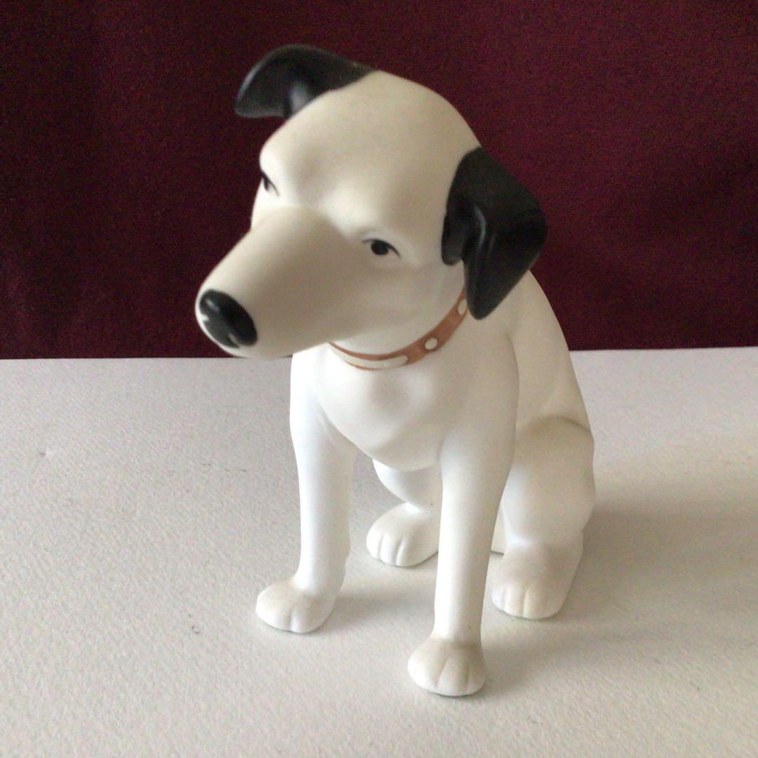 ふ*︎様 美品！　ニッパー犬と蓄音機の３点セット陶器製