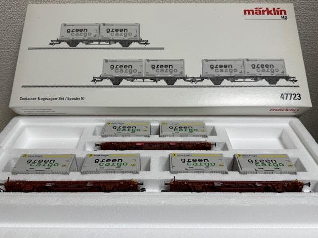 鉄道模型 marklin 47723 Container Transport Car