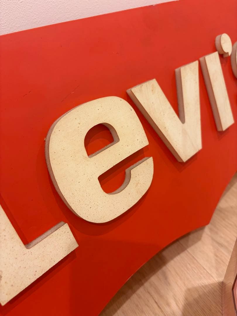 80s ビンテージ リーバイスサイン　USA