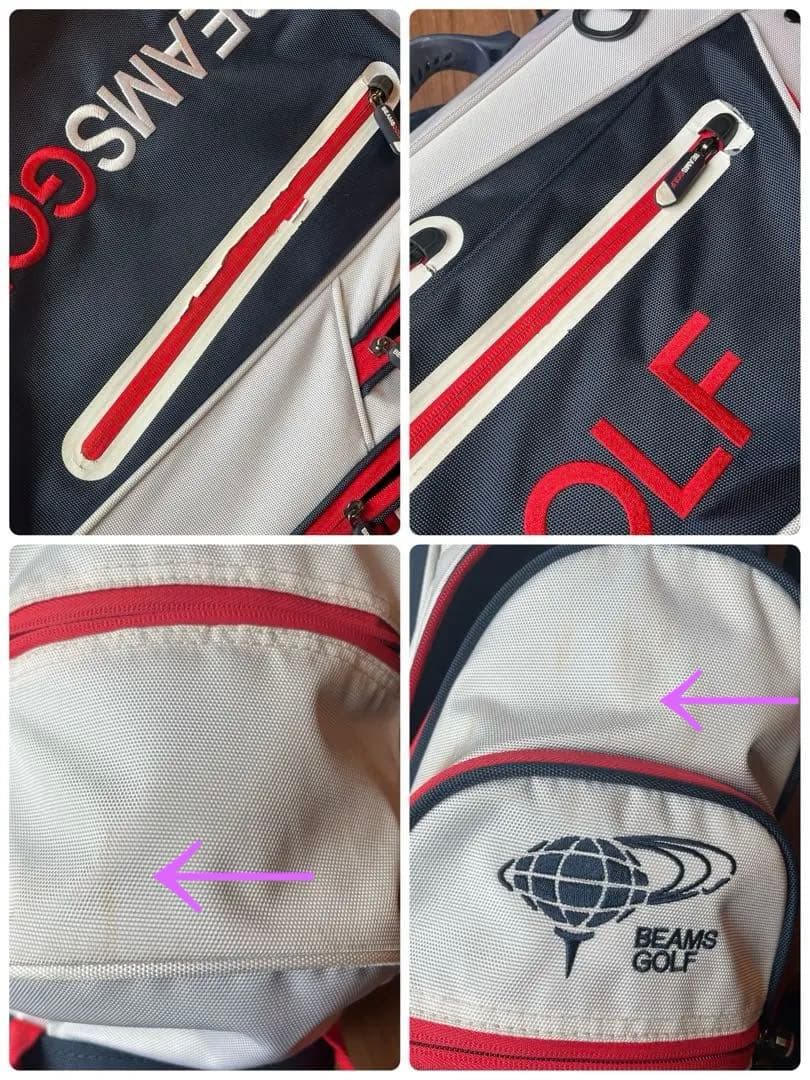 BAMS GOLF スタンドキャディバッグ&ヘッドカバー セット