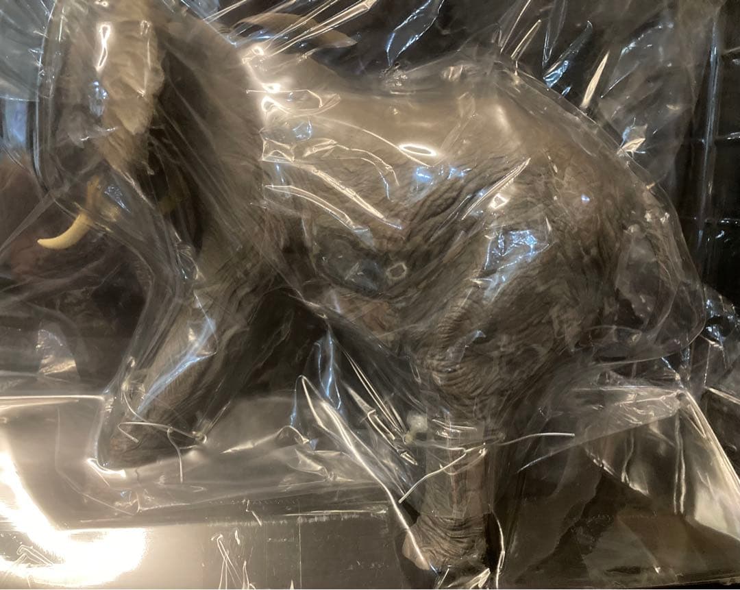 【初期カラー】アフリカゾウ ビッグフィギュア ◆ メガソフビアドバンス