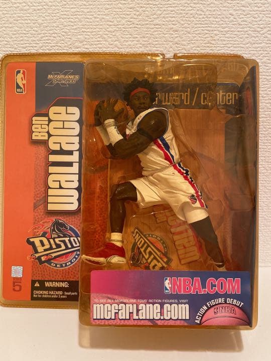 NBA ピストンズ　ベン・ウォーレス　フィギュア