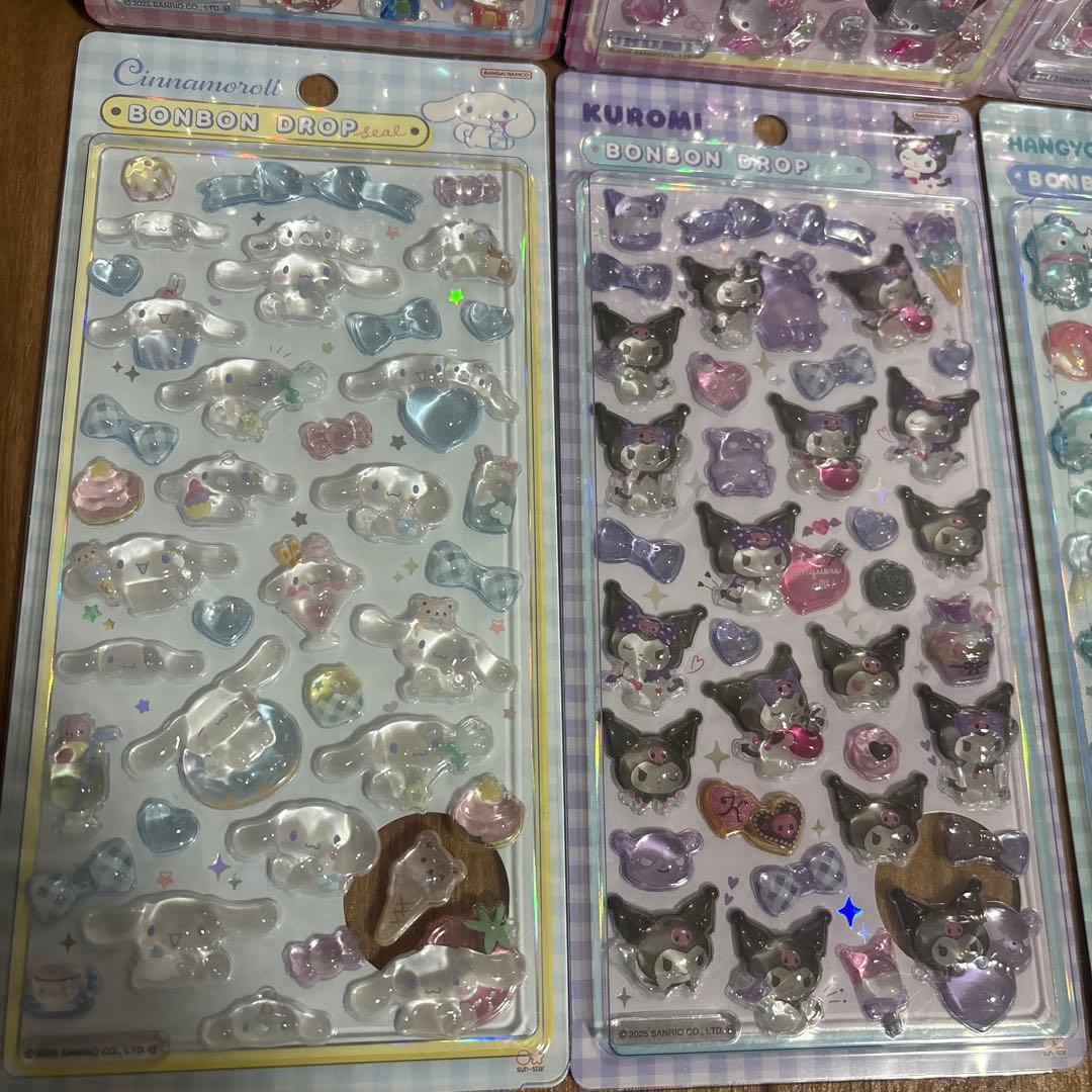 【公式】 サンリオ ボンボンドロップシール 第2弾 全種セット コンプリート
