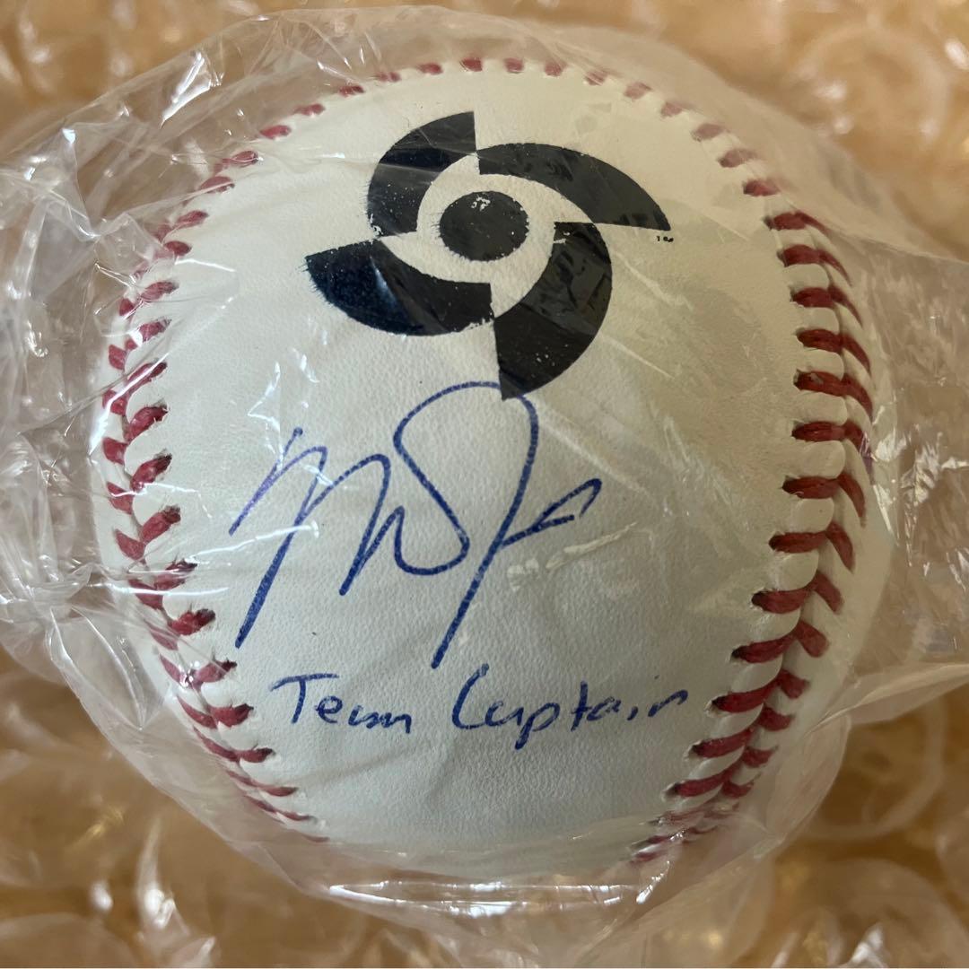 2023WBC米国代表キャプテン マイクトラウト直筆サインボール