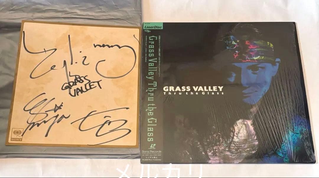 グラスバレー LD 「スルーザグラス」&サイン色紙GRASSVALLEY