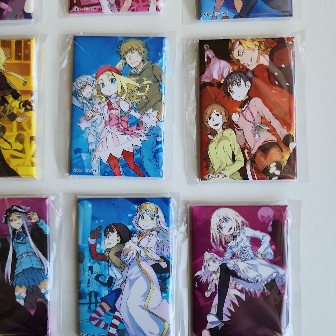 とある魔術の禁書目録　トレーディングスクエア缶バッジ全２３種