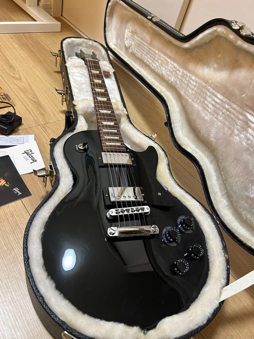 ギター Gibson Les Paul Studio Ebony 2012 ETune