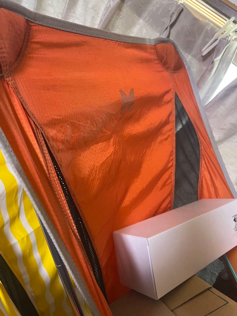 ALITE メッシュアウトドアチェア オレンジ　マンティスチェア