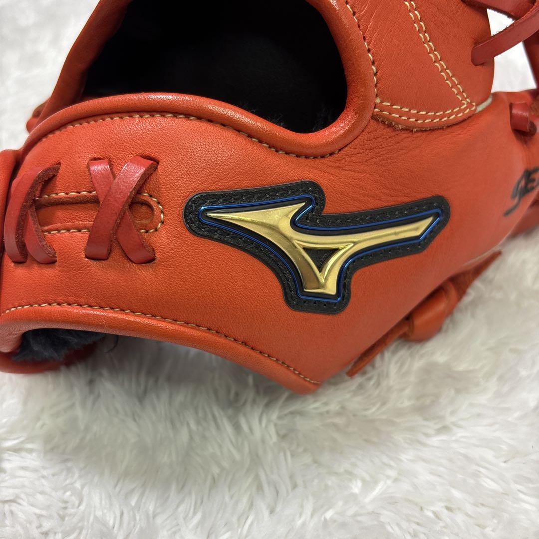 ミズノ セレクトナイン 軟式グローブ　一般　即戦力　オレンジ　大人用　グラブ