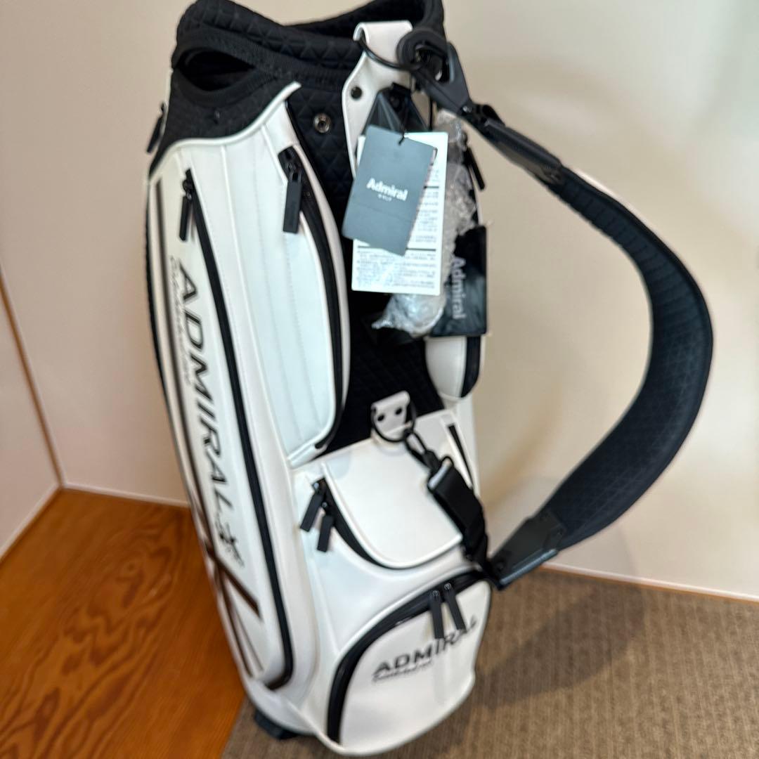 ADMIRIAL キャディバッグ ホワイト