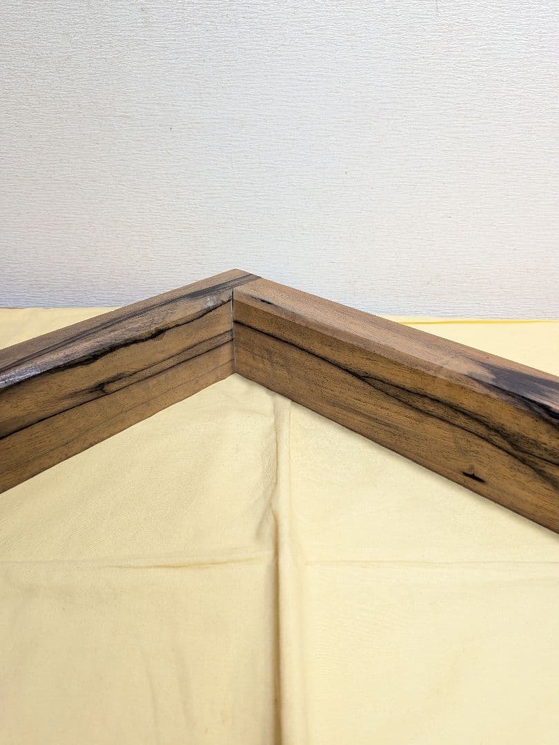 お茶道具　黒柿　炉縁