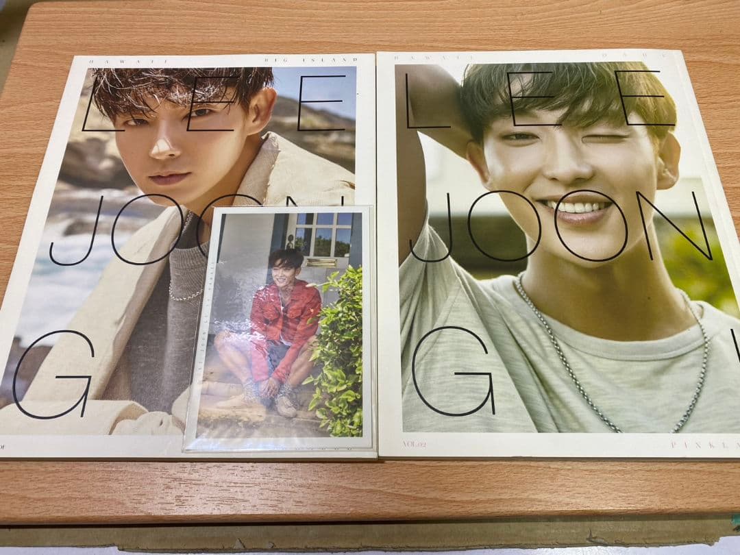 R ∞　LEE JOON GI フォトブック VOL.01 VOL.02