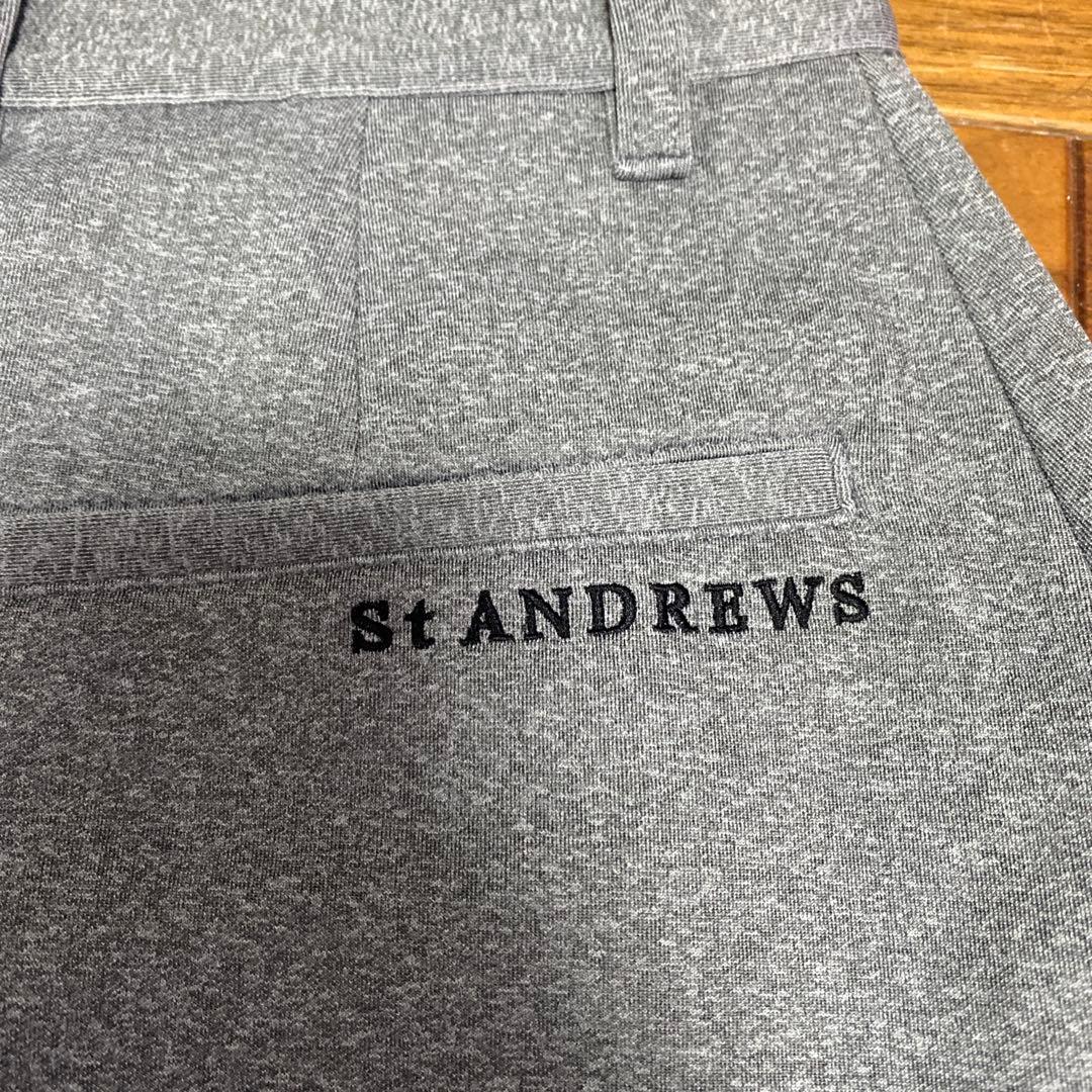 ST ANDREWS グレー プリーツスカート