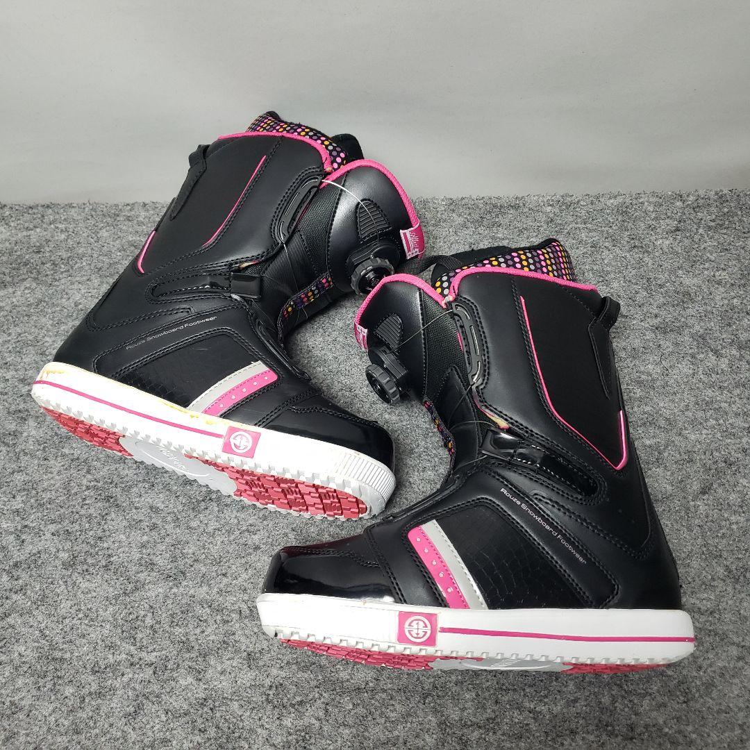 美品 ROUZE ダイアルブーツ 25.5cm レディース　送料無料