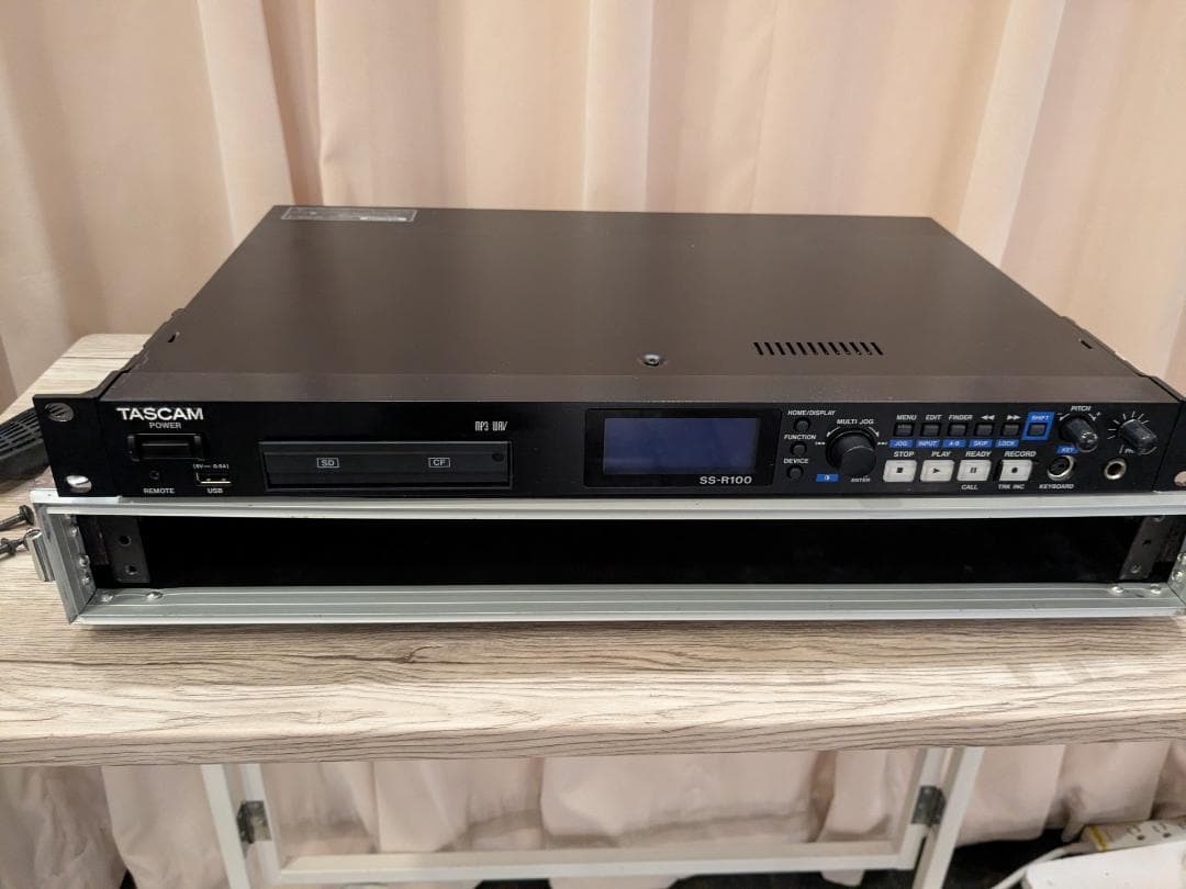 TASCAM SS-R100｜ステレオレコーダー【動作確認品】ケース付き