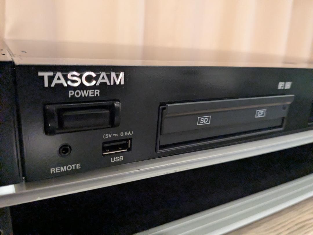 TASCAM SS-R100｜ステレオレコーダー【動作確認品】ケース付き