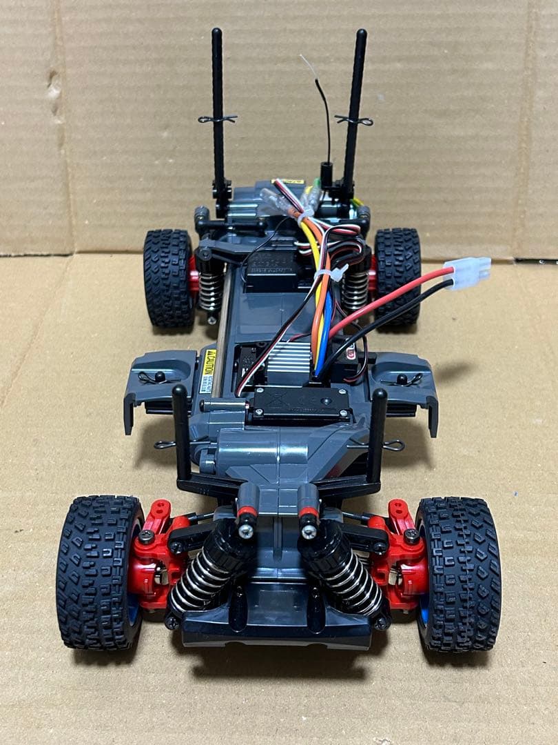 【未走行！組み立て済み！フルベア！】タミヤ フォード エスコート プロポ付き！