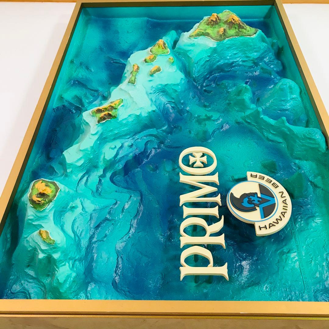 激レア品 プリモビール PRIMO BEER 3D 店頭用 看板 非売品 ハワイ