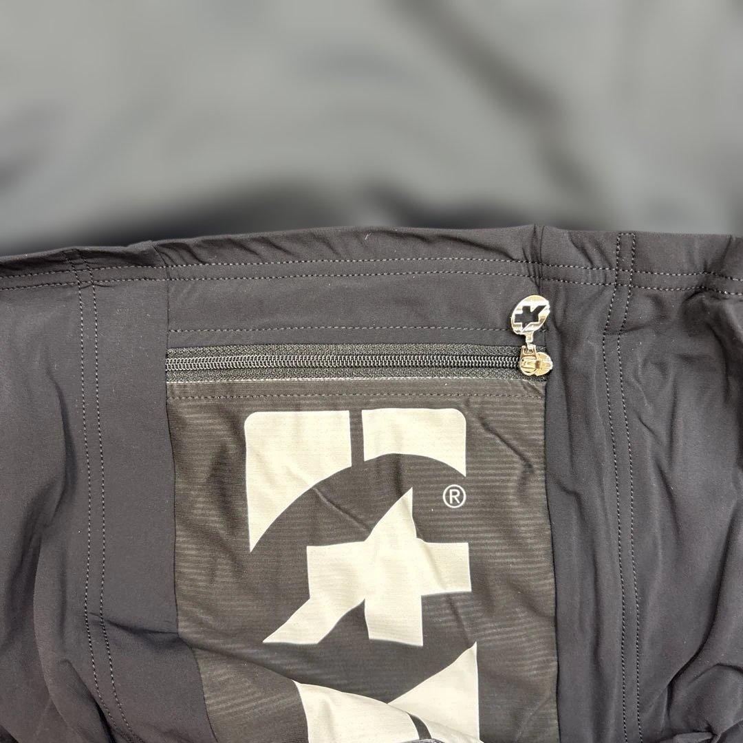 【新品】アソス長袖サイクルジャージ ブラック/ホワイト　インターミディエイト