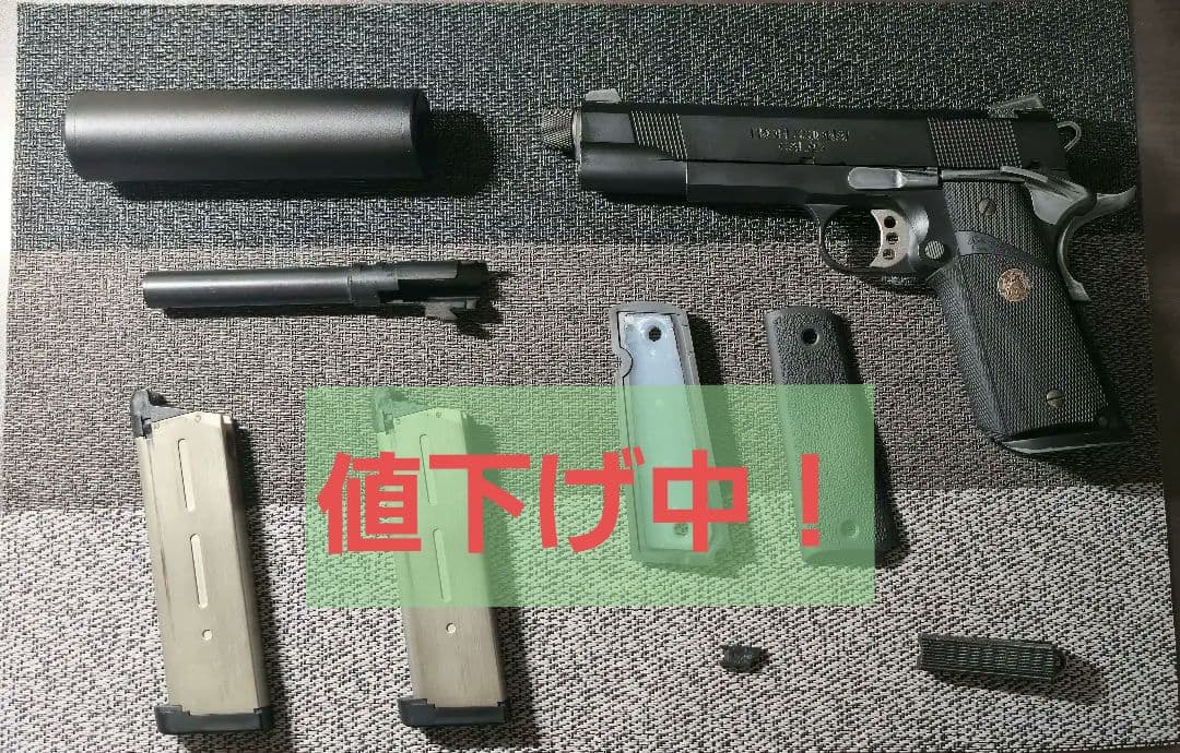 （紅葉販売です）マルイMEUピストル/アウタバレル２種/グリップ２種/
