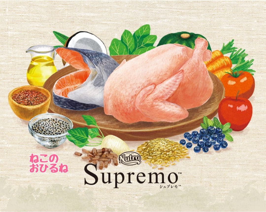 ニュートロ　シュプレモ 　成猫&子猫用ミックス3kg 各1袋　計3袋