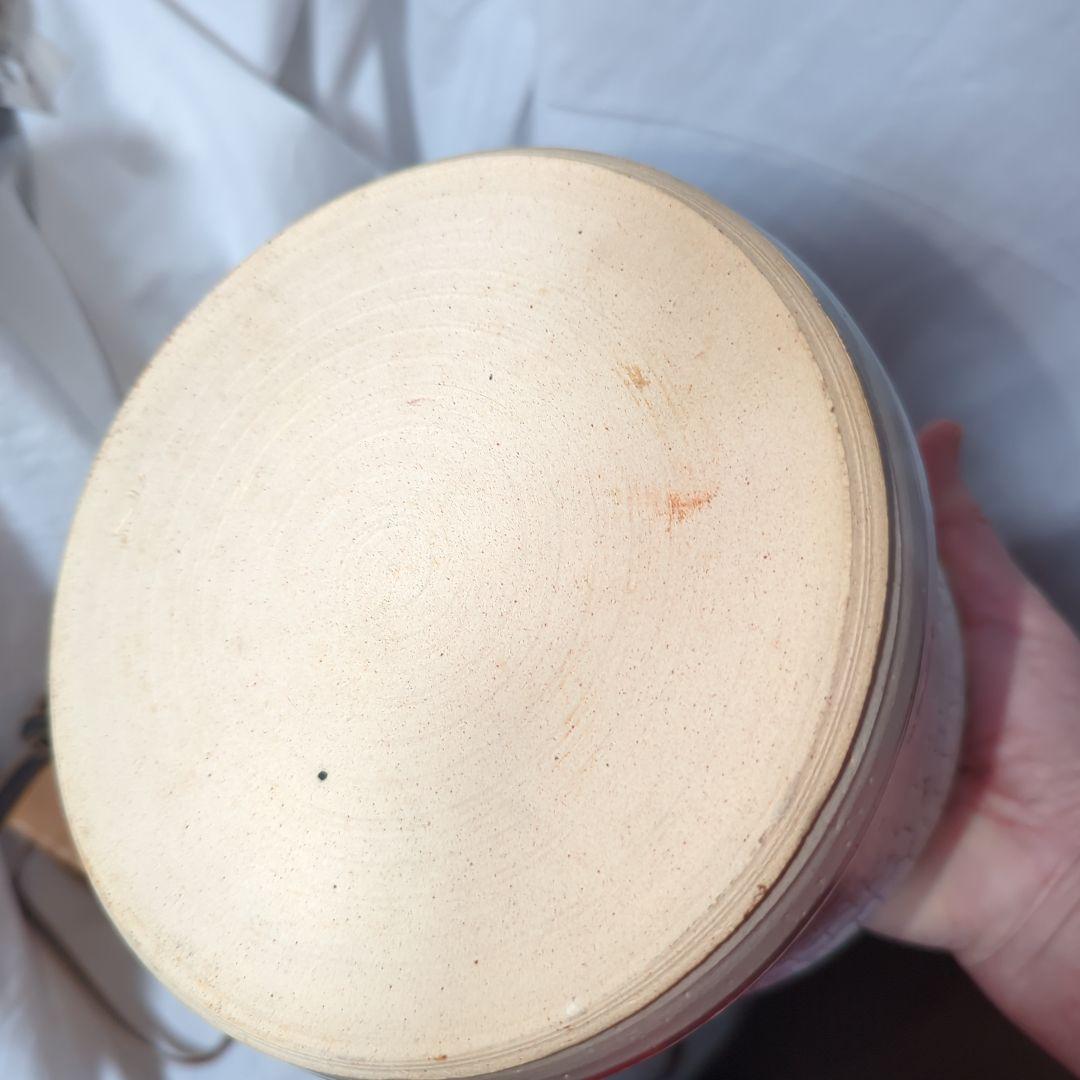 東原窯 羽柴 白色水差し 蓋付き ひび割れ模様