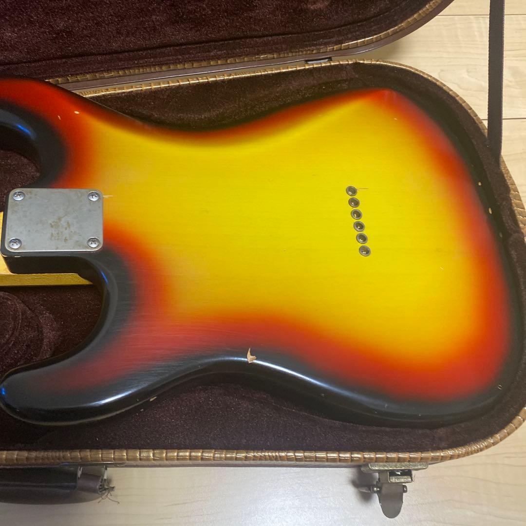 ギター Nash Guitars S-63 3Tone burst Hard Tail