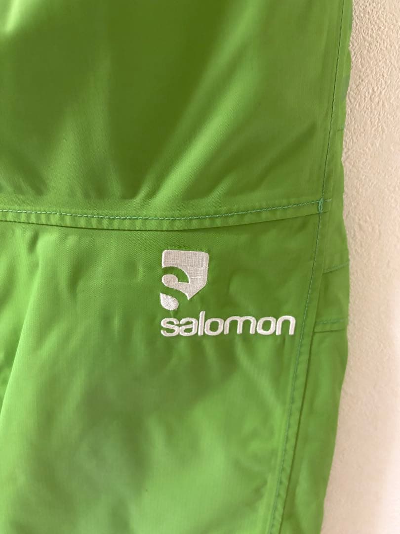 salomon スキーウェア グリーン M