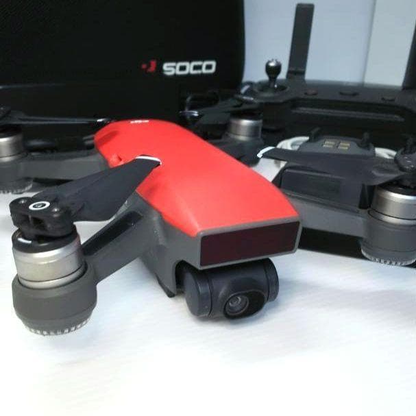 ドローン DJI Spark フルセット（赤）